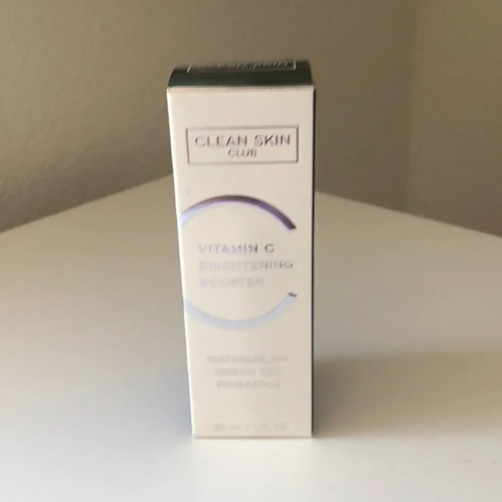 Clean Skin Club Vitamin C Brightening Booster NIB